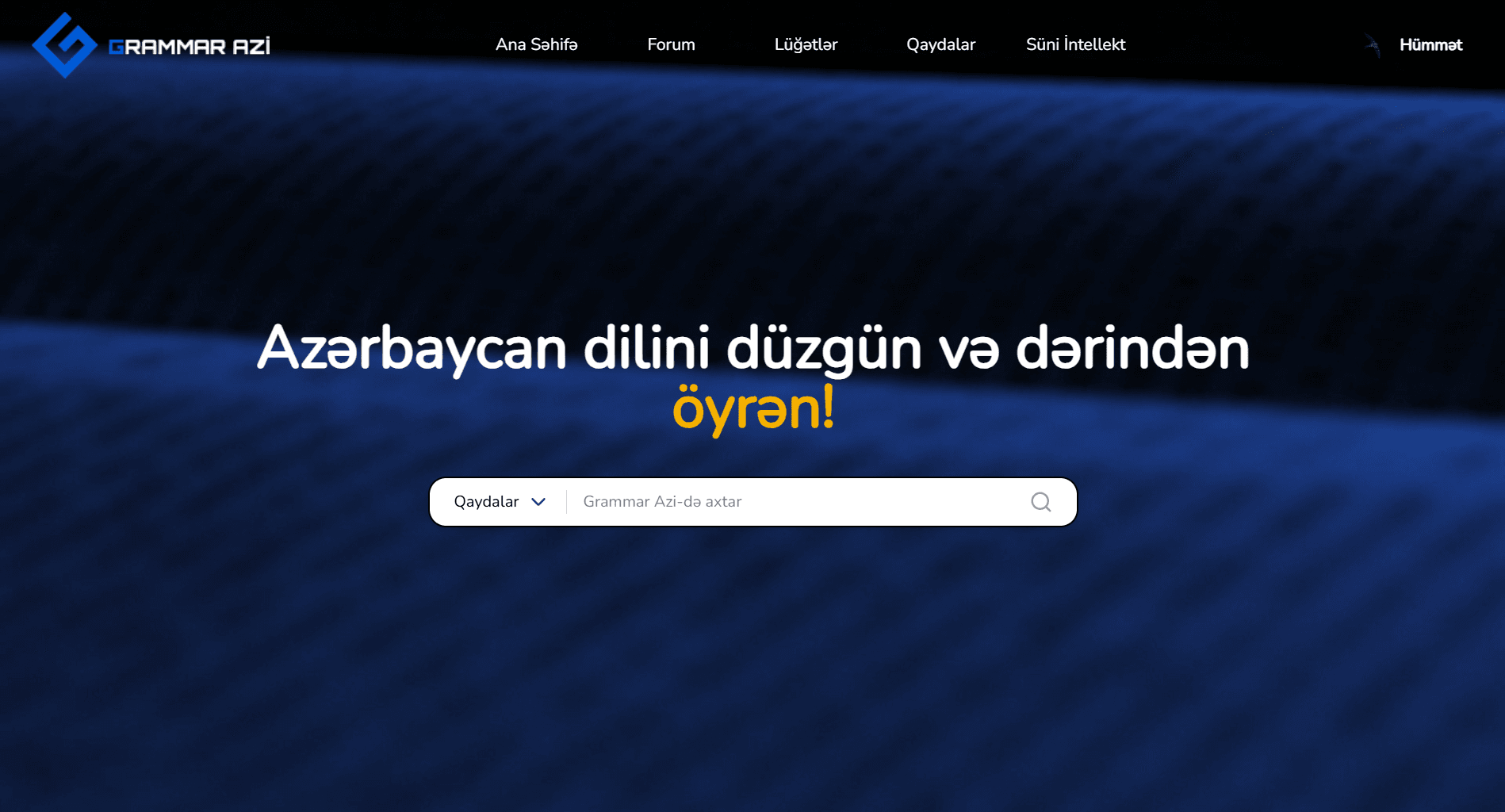 Grammar Azi - Grammar checking and language improvement tool built with React and Tailwind CSS. Real-time text analysis and suggestions.